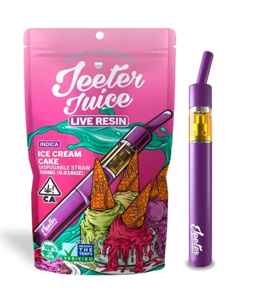 jeeter juice ice cream cake